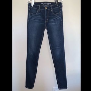 American Eagle Mid-rise Jeggings Size 8
